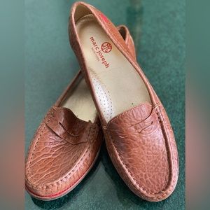 Ladies Marc Jacob brown loafers size8